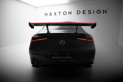 Carbon spoiler v.2 + led mercedes-benz cle amg-line c236