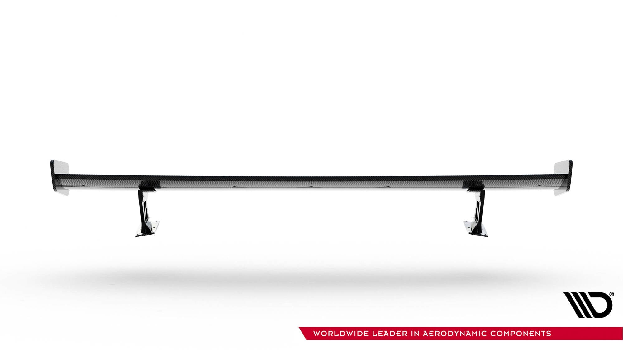 Carbon spoiler med eksterne parenteser lodrette Audi A3 / A3 S-linje / S3 / RS3 siden 8V / 8V ansigtsløftning