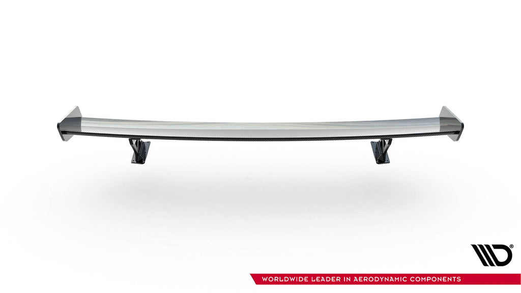 Carbon spoiler med eksterne parenteser lodrette Audi A3 / A3 S-linje / S3 / RS3 siden 8V / 8V ansigtsløftning