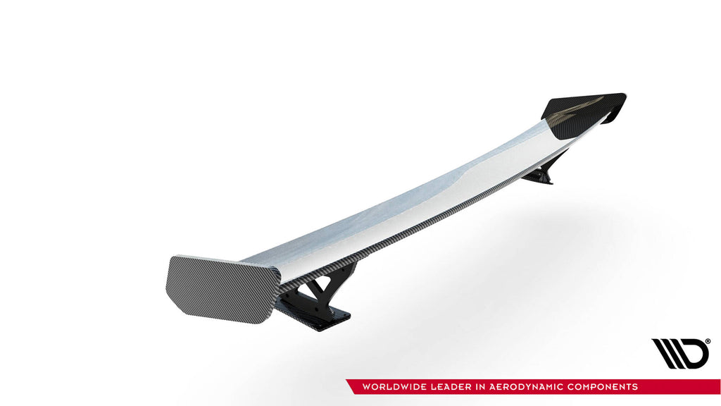 Carbon spoiler med eksterne parenteser lodrette Audi A3 / A3 S-linje / S3 / RS3 siden 8V / 8V ansigtsløftning