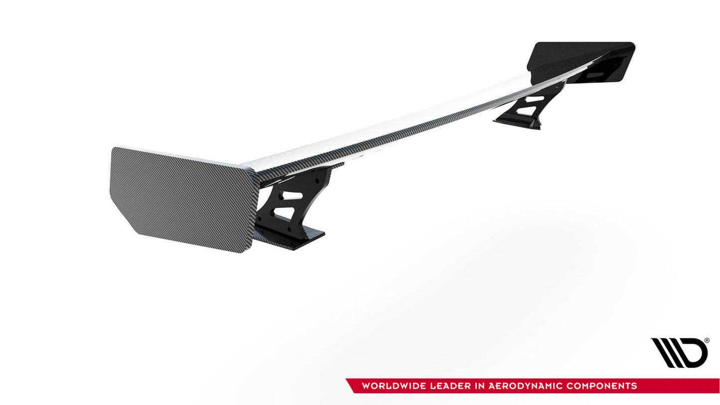 Carbon spoiler med eksterne parenteser lodrette Audi A5 Coupe 8t