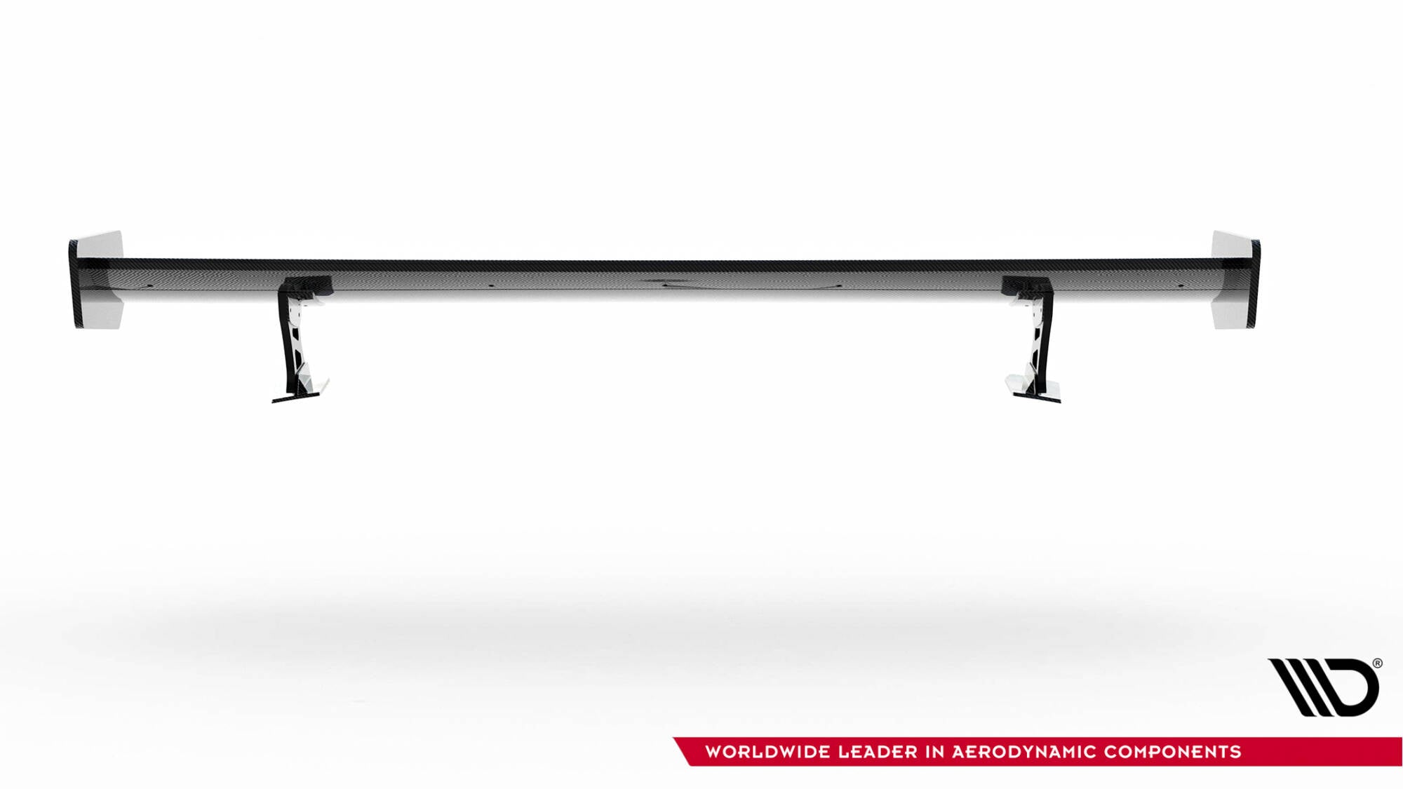Carbon spoiler med eksterne parenteser lodrette Audi A5 Coupe 8t
