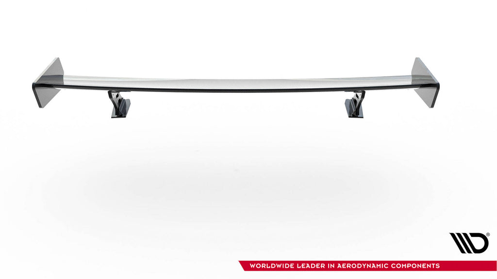 Carbon spoiler med eksterne parenteser lodrette Audi A5 Coupe 8t
