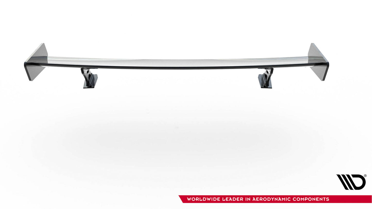 Carbon spoiler med eksterne parenteser lodrette Audi A5 Coupe 8t