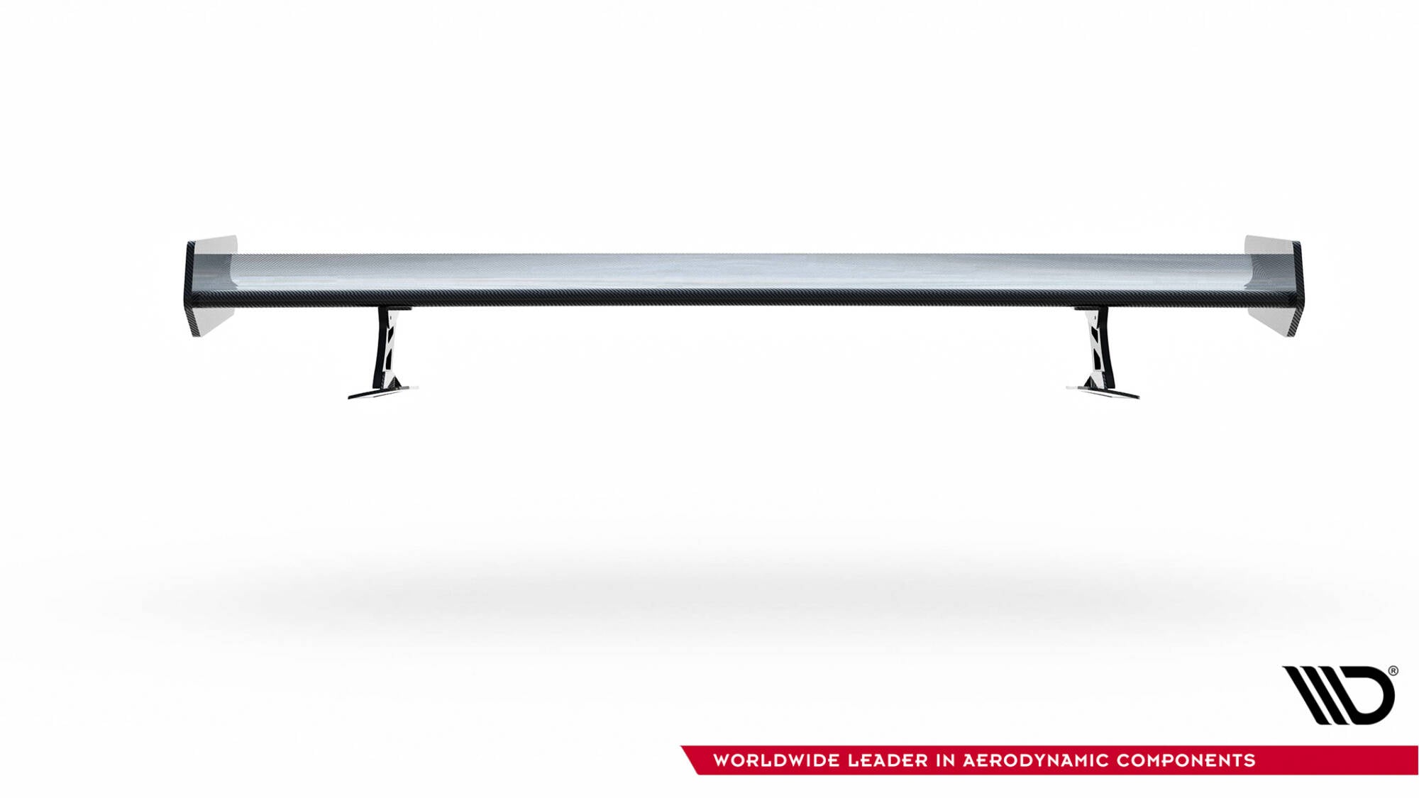 Carbon spoiler med eksterne parenteser lodrette Audi A5 Coupe 8t