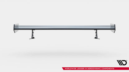 Carbon spoiler with external brackets uprights bmw 3 coupe e46