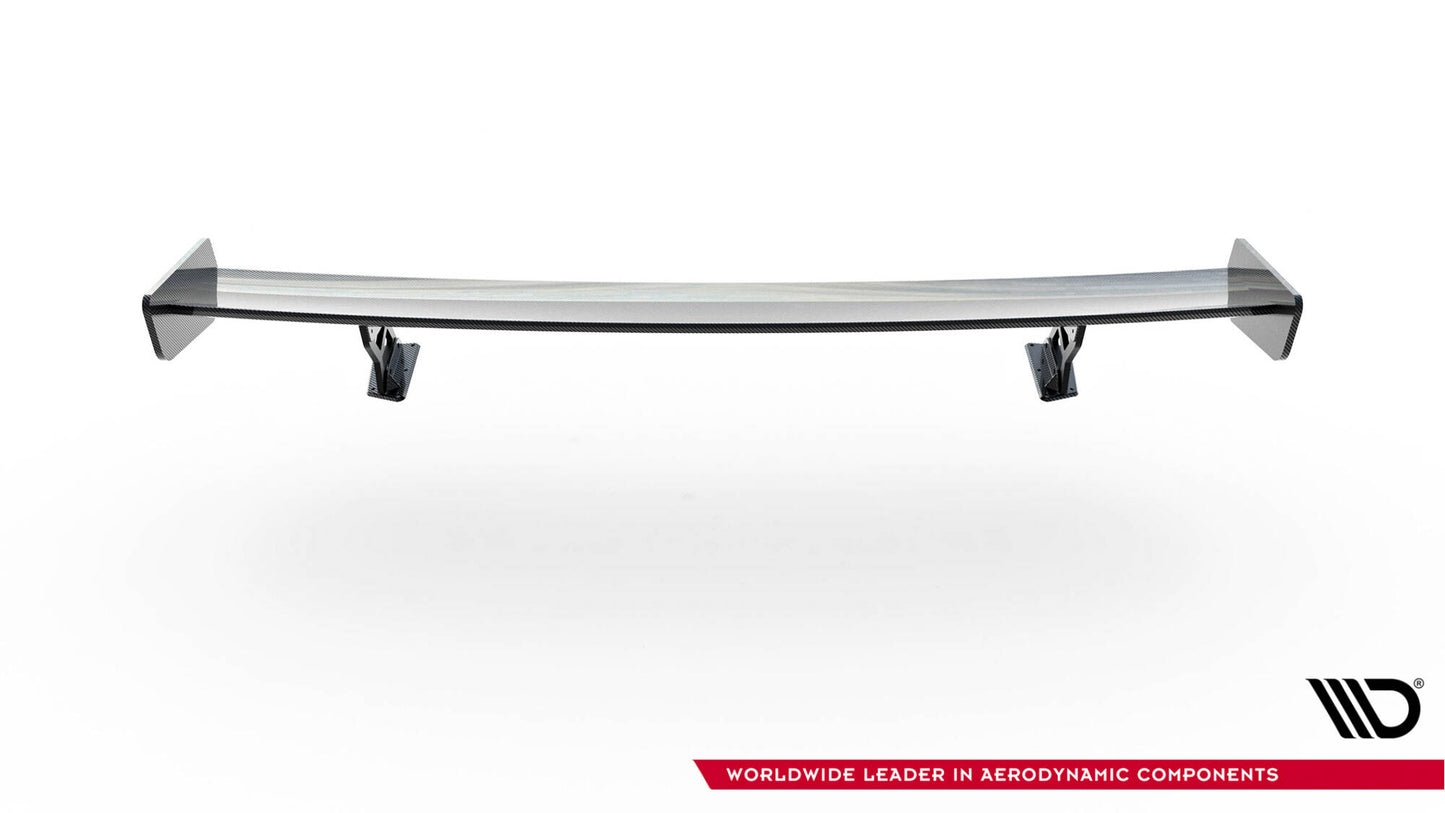 Carbon spoiler with external brackets uprights bmw 3 / m3 coupe e92