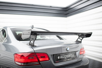 Carbon spoiler with external brackets uprights bmw 3 / m3 coupe e92