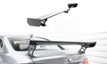 Carbon spoiler with external brackets uprights bmw 3 / m3 coupe e92