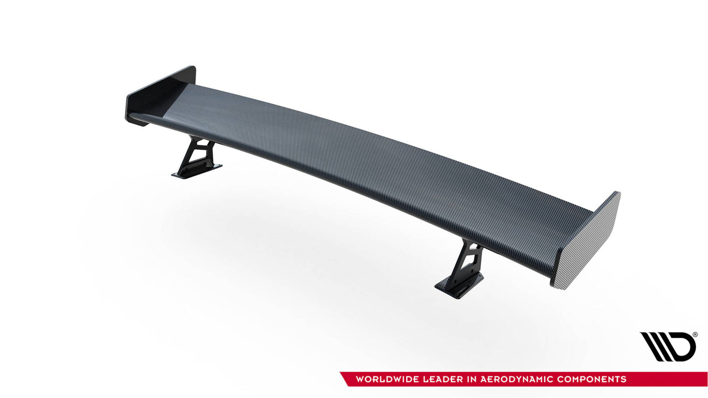 Carbon spoiler with external brackets uprights bmw 3 / m3 coupe e92