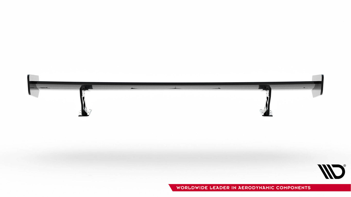 Carbon spoiler with external brackets uprights bmw 3 / m3 coupe e92