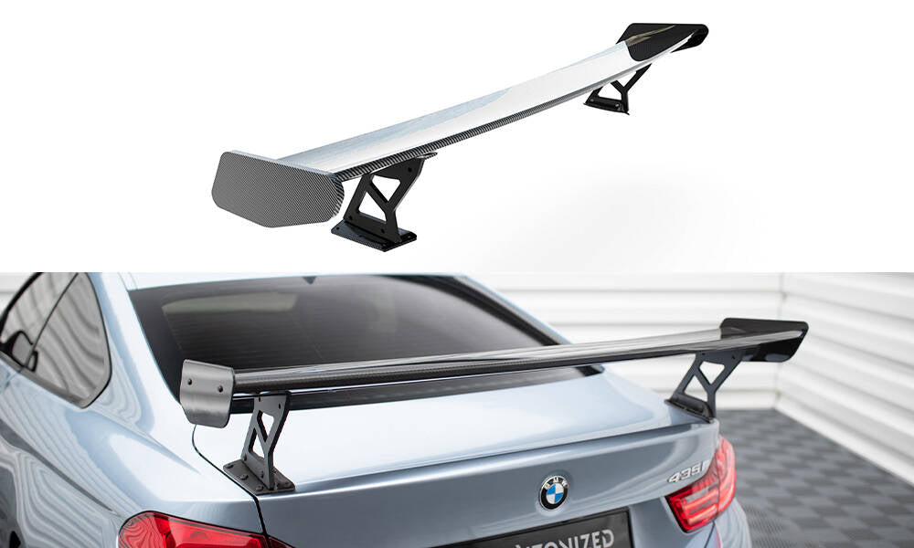 Carbon spoiler med eksterne parenteser lodrette BMW 4 F32 / 4 F32 m-pack coupe
