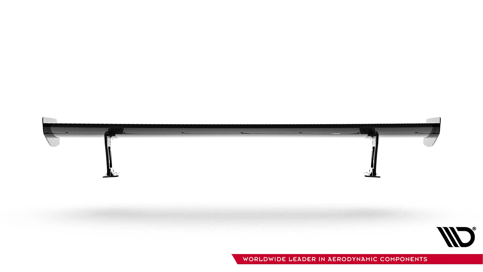Carbon spoiler med eksterne parenteser lodrette BMW M2 F87 / 2/2 m-pack F22
