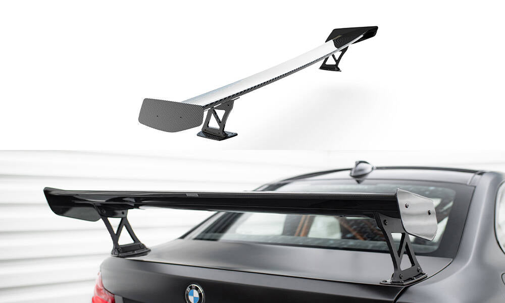 Carbon spoiler med eksterne parenteser lodrette BMW M2 F87 / 2/2 m-pack F22
