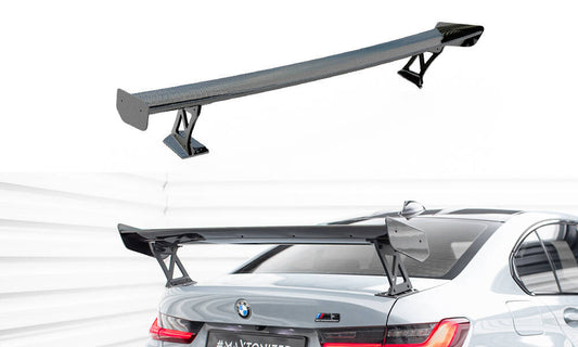 Carbon Spoiler with External Brackets Uprights BMW M3 G80 / M340i G20 / 3 M-Pack G20 / 3 Standard G20