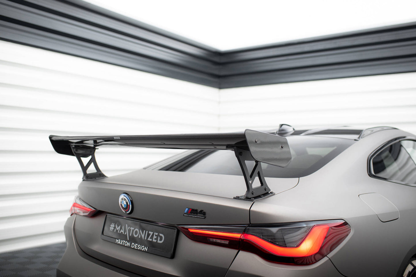 Carbon Spoiler with External Brackets Uprights BMW M4 G82 / G82 Facelift / M440i / 4 M-Pack G22 / G22 Facelift