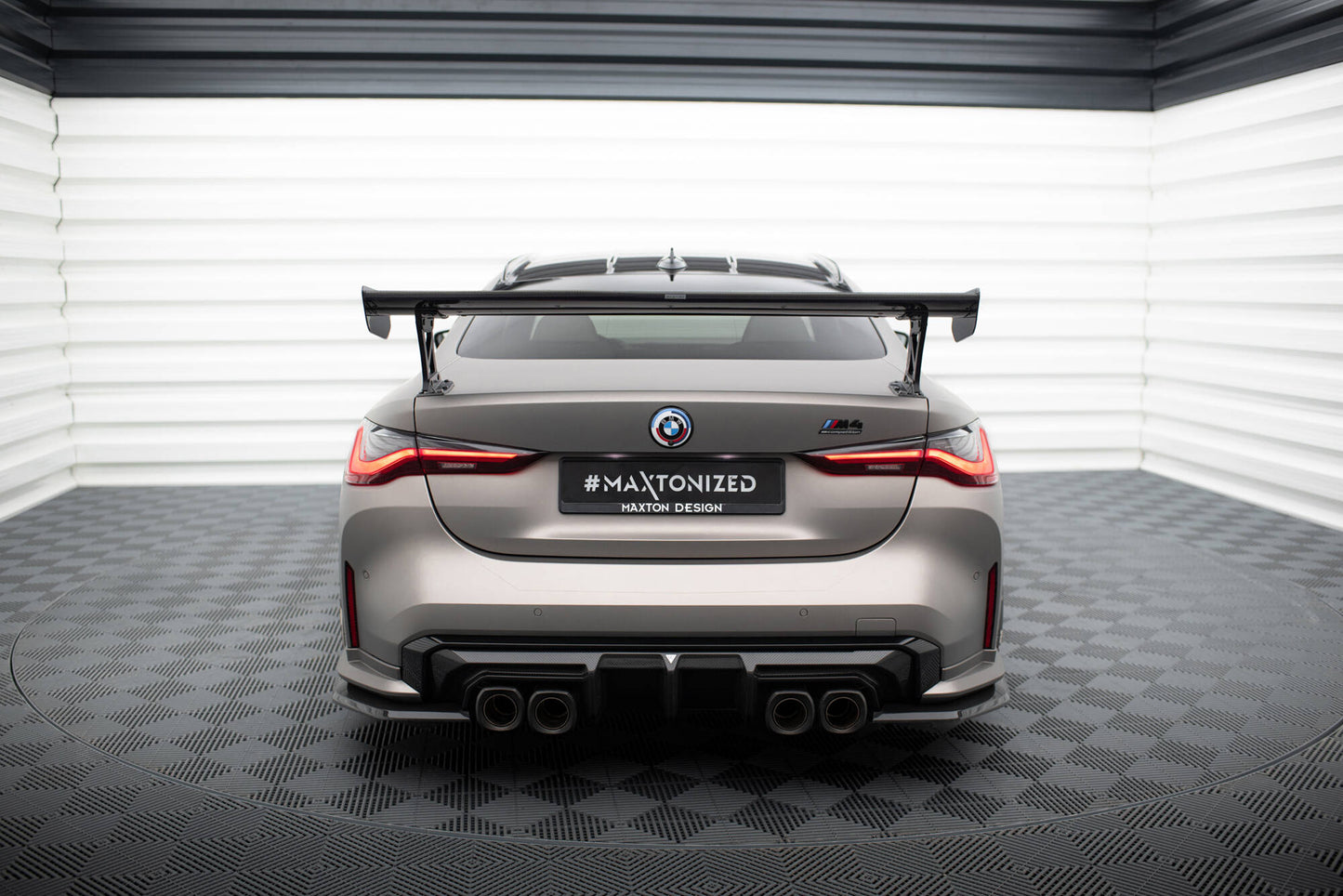 Carbon Spoiler with External Brackets Uprights BMW M4 G82 / G82 Facelift / M440i / 4 M-Pack G22 / G22 Facelift