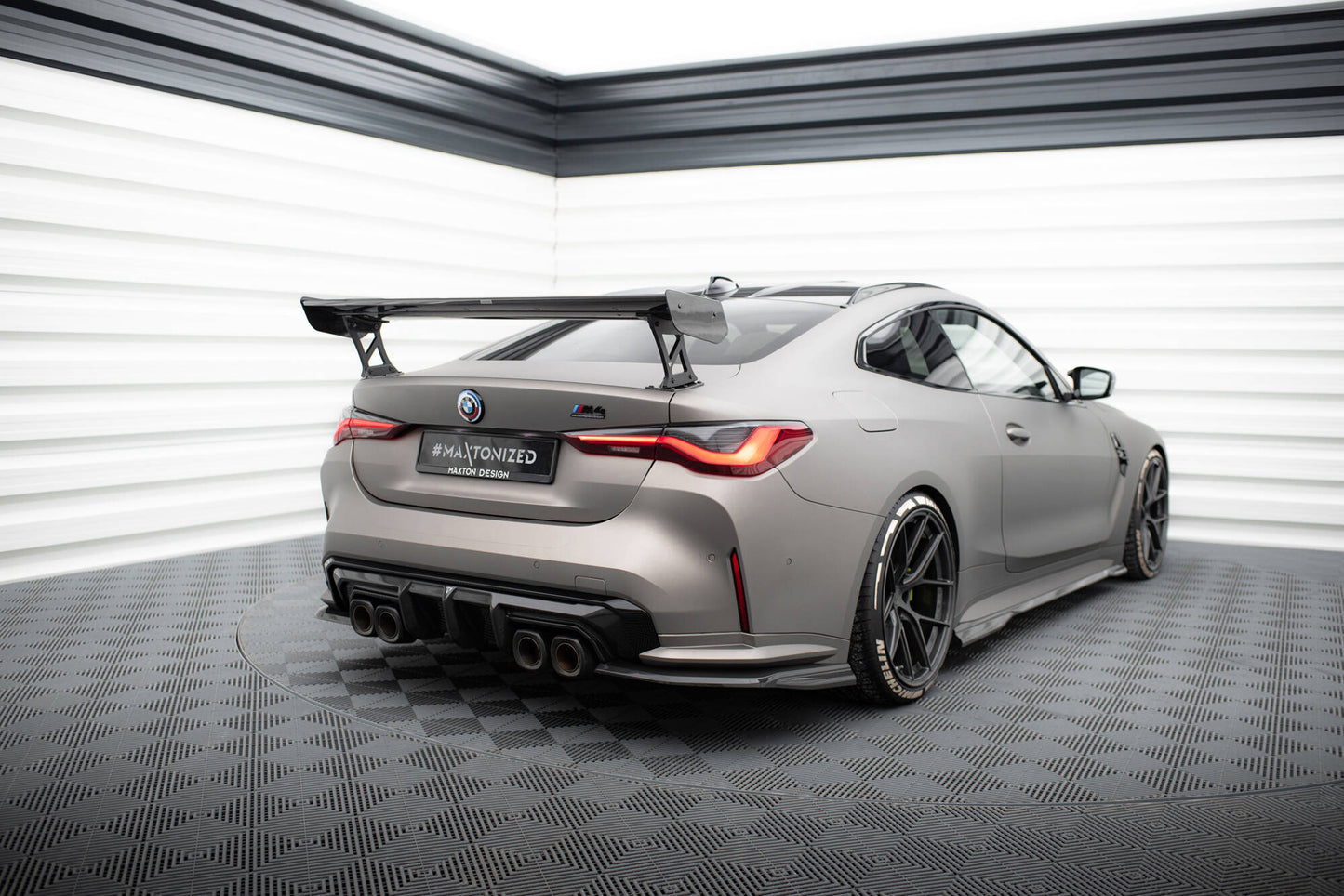 Carbon Spoiler with External Brackets Uprights BMW M4 G82 / G82 Facelift / M440i / 4 M-Pack G22 / G22 Facelift