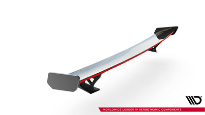 Carbon Spoiler with External Brackets Uprights + LED Audi A3 / A3 S-Line / S3 / RS3 since 8V / 8V facelift