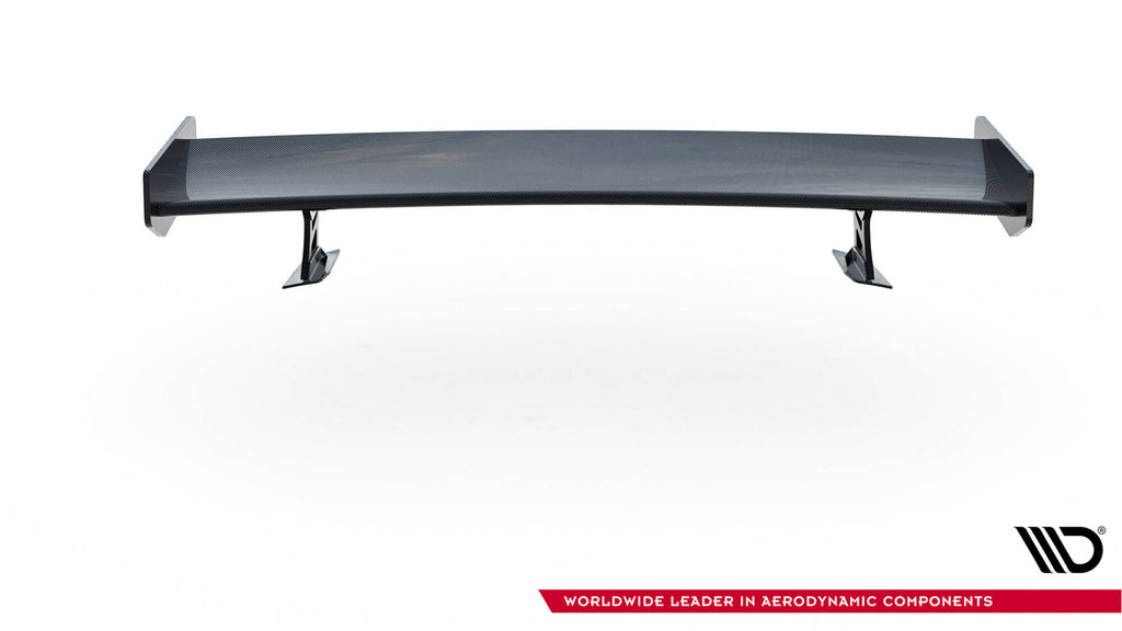 Carbon Spoiler med eksterne parenteser lodret + LED Audi A5 Coupe 8t