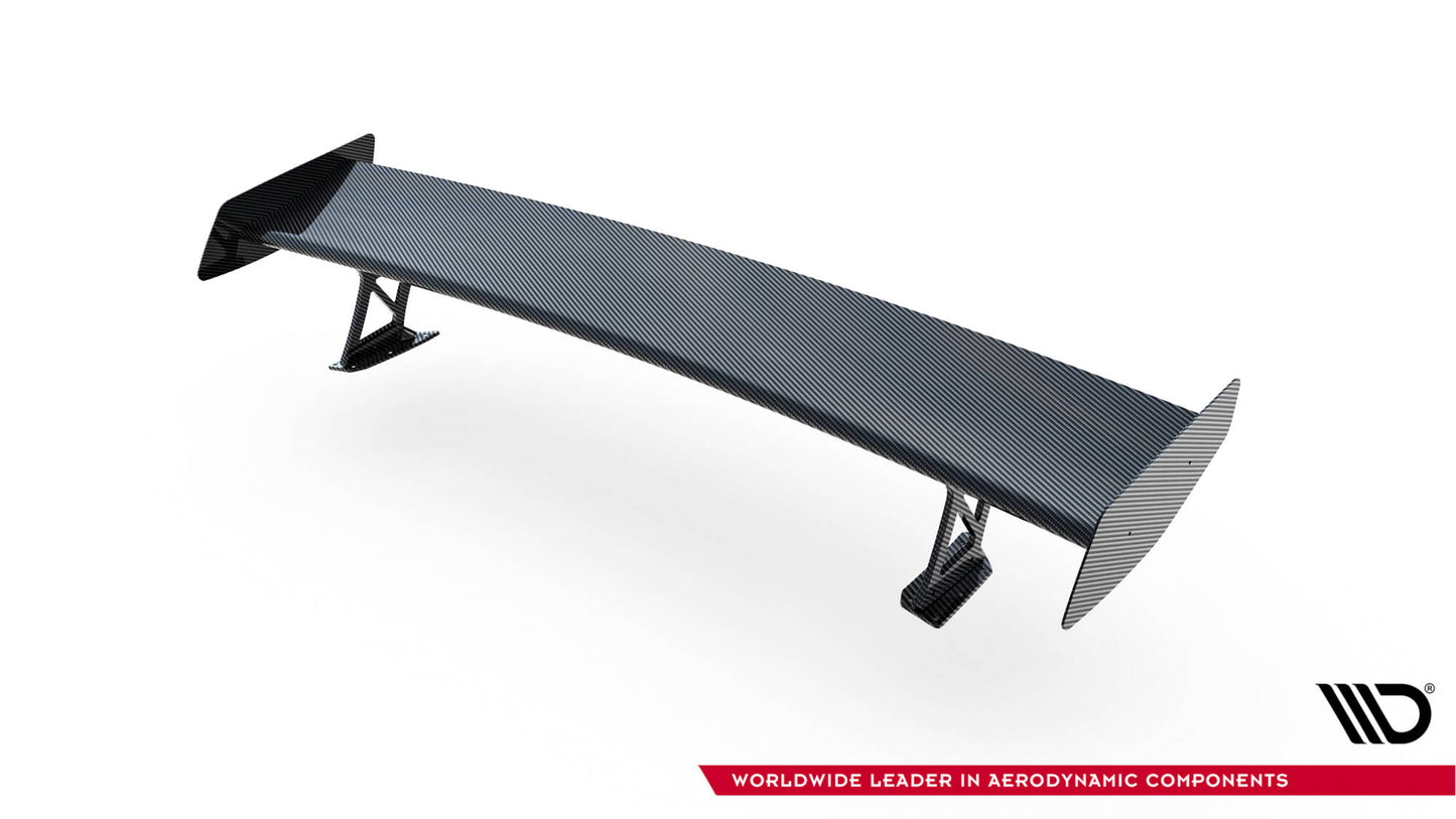 Carbon Spoiler with External Brackets Uprights + LED BMW M2 F87 / 2/2 M-Pack F22