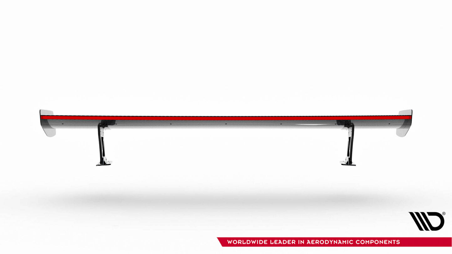 Carbon Spoiler with External Brackets Uprights + LED BMW M2 F87 / 2/2 M-Pack F22