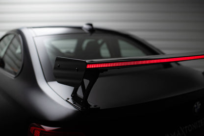 Carbon Spoiler with External Brackets Uprights + LED BMW M2 F87 / 2/2 M-Pack F22