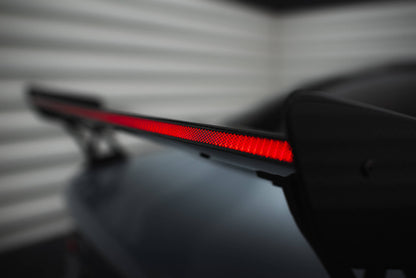 Carbon Spoiler with External Brackets Uprights + LED BMW M3 G80 / M340i G20 / 3 M-Pack G20 / 3 Standard G20