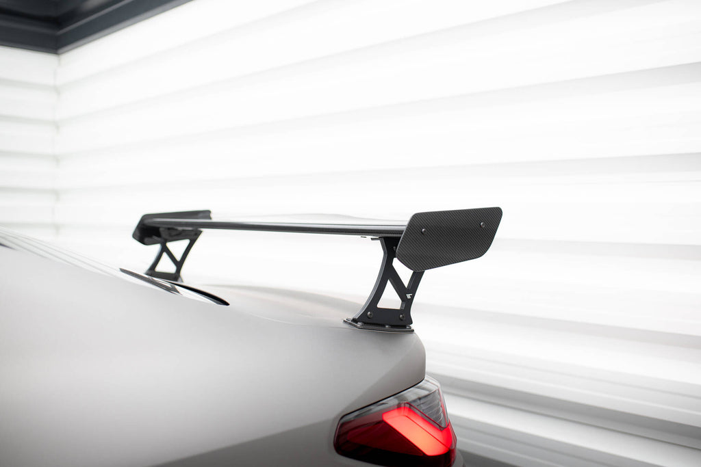 Carbon spoiler with external brackets uprights + led bmw m4 g82 / g82 facelift / m440i / 4 m-pack g22 / g22 facelift