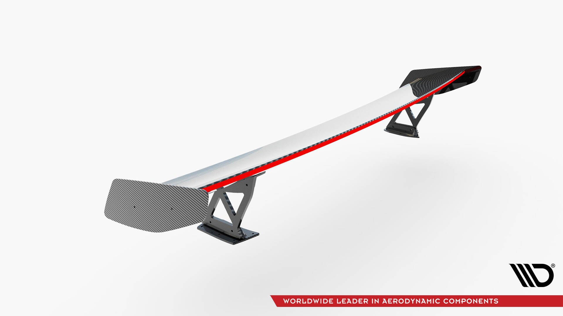 Carbon spoiler with external brackets uprights + led bmw m4 g82 / g82 facelift / m440i / 4 m-pack g22 / g22 facelift