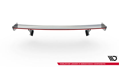 Carbon Spoiler with External Brackets Uprights + LED Toyota GR86 / Subaru BRZ MK2