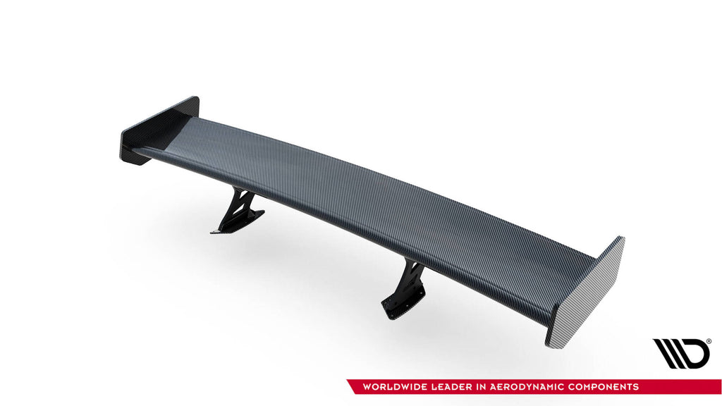 Carbon spoiler med eksterne parenteser lodret + førte Toyota Supra Mk5