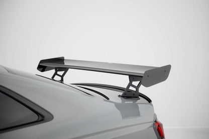 Carbon spoiler with external brackets uprights v.2 audi a5 / a5 s-line / s5 / rs5 coupe f5 / f5 facelift