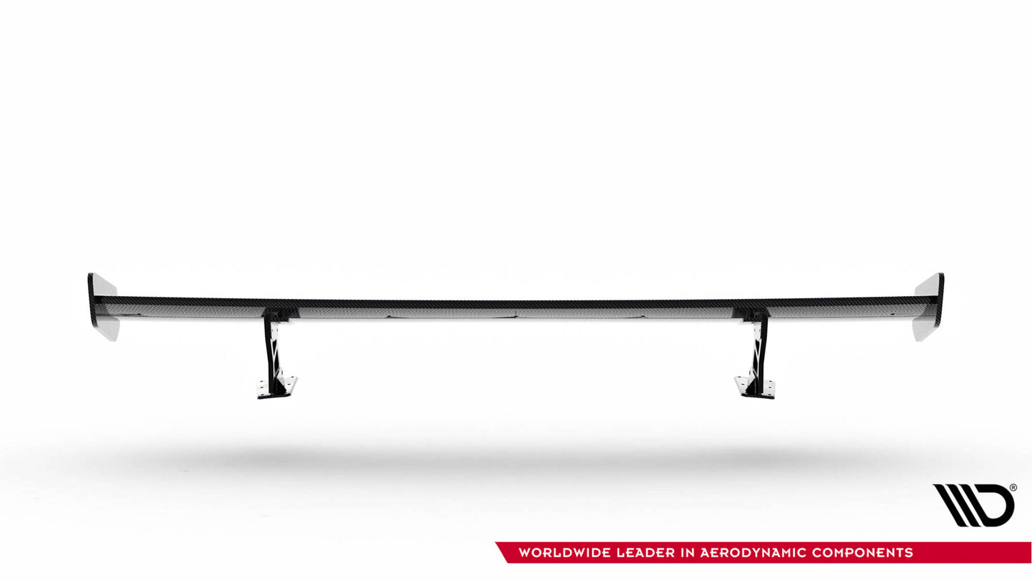 Carbon spoiler with external brackets uprights v.2 audi a5 / a5 s-line / s5 / rs5 coupe f5 / f5 facelift