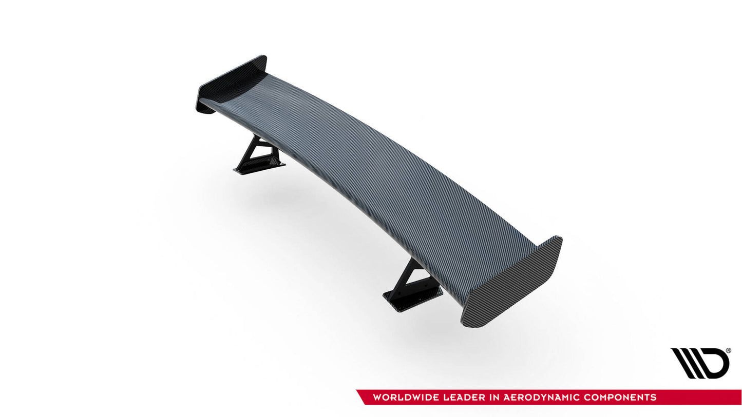 Carbon spoiler with external brackets uprights v.2 audi a5 / a5 s-line / s5 / rs5 coupe f5 / f5 facelift