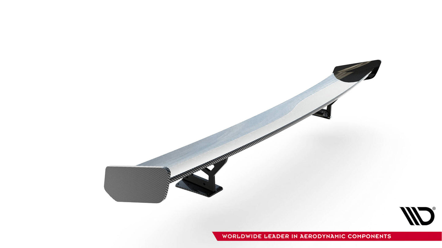 Carbon spoiler with external brackets uprights v.2 audi a5 / a5 s-line / s5 / rs5 coupe f5 / f5 facelift