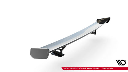 Carbon spoiler with external brackets uprights v.2 audi a5 / a5 s-line / s5 / rs5 coupe f5 / f5 facelift