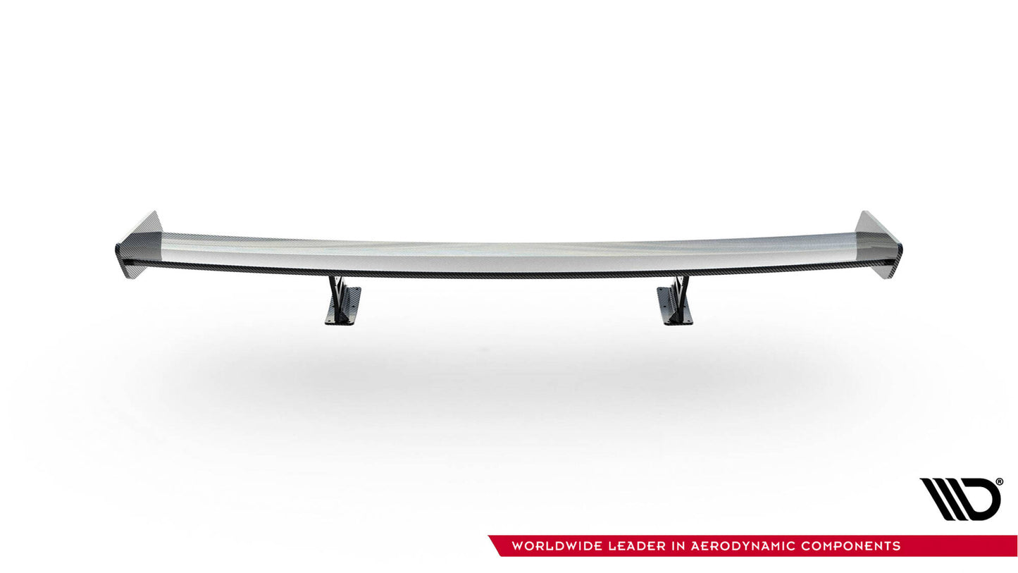 Carbon spoiler with internal brackets uprights audi a3 / a3 s-line / s3 / rs3 sedan 8v / 8v facelift