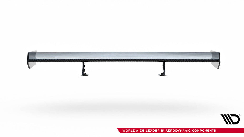 Carbon spoiler with internal brackets uprights audi a5 coupe 8t