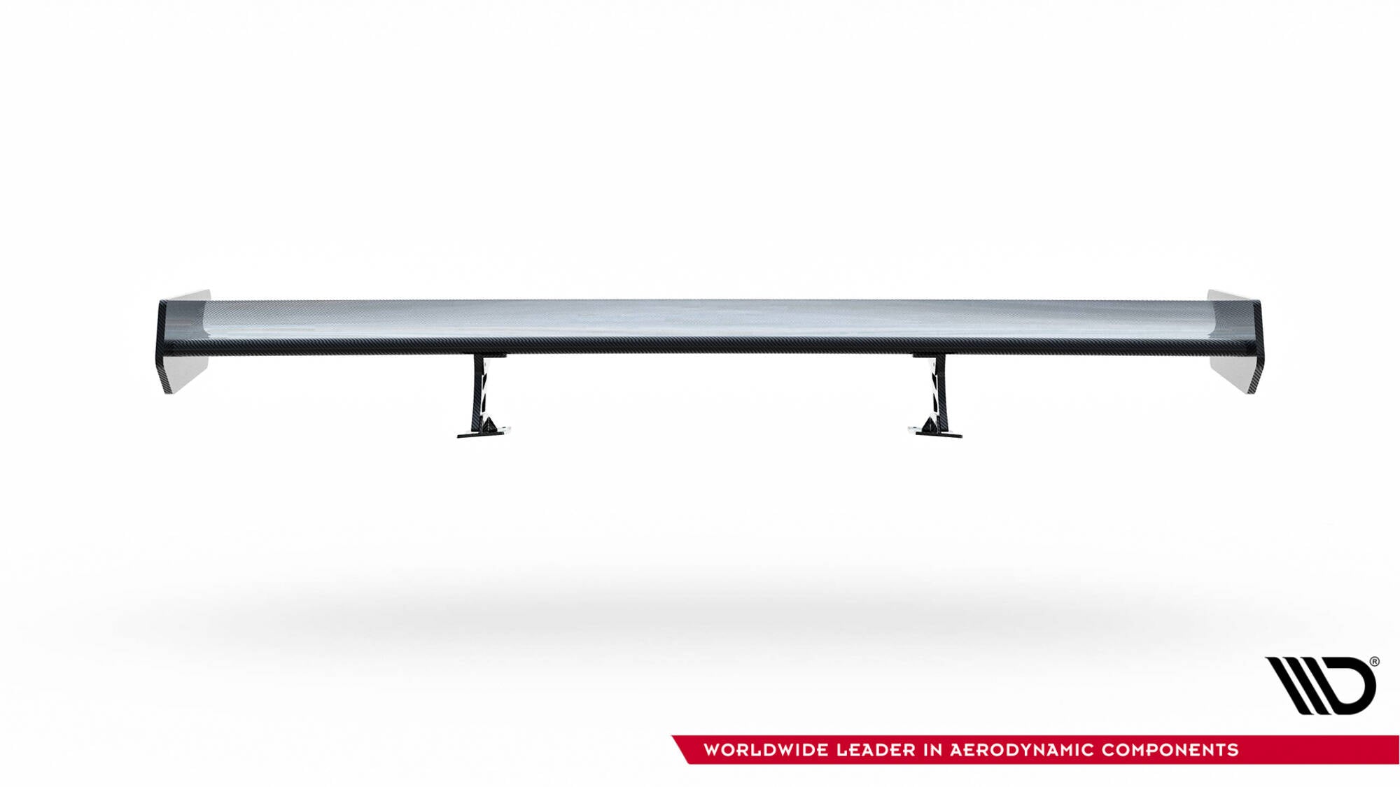 Carbon spoiler with internal brackets uprights audi a5 coupe 8t