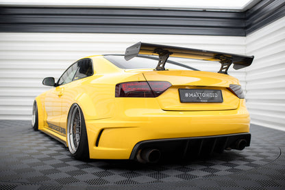 Carbon Spoiler med interne parenteser lodrette Audi A5 Coupe 8t