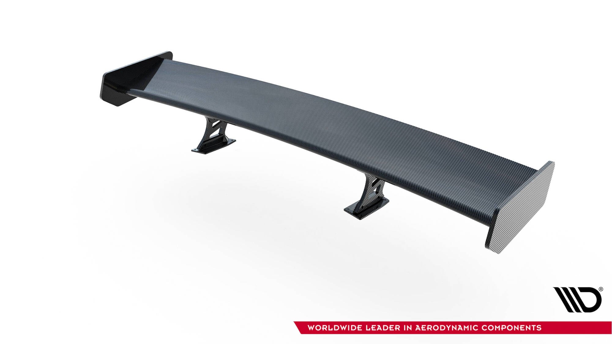 Carbon spoiler with internal brackets uprights audi a5 coupe 8t