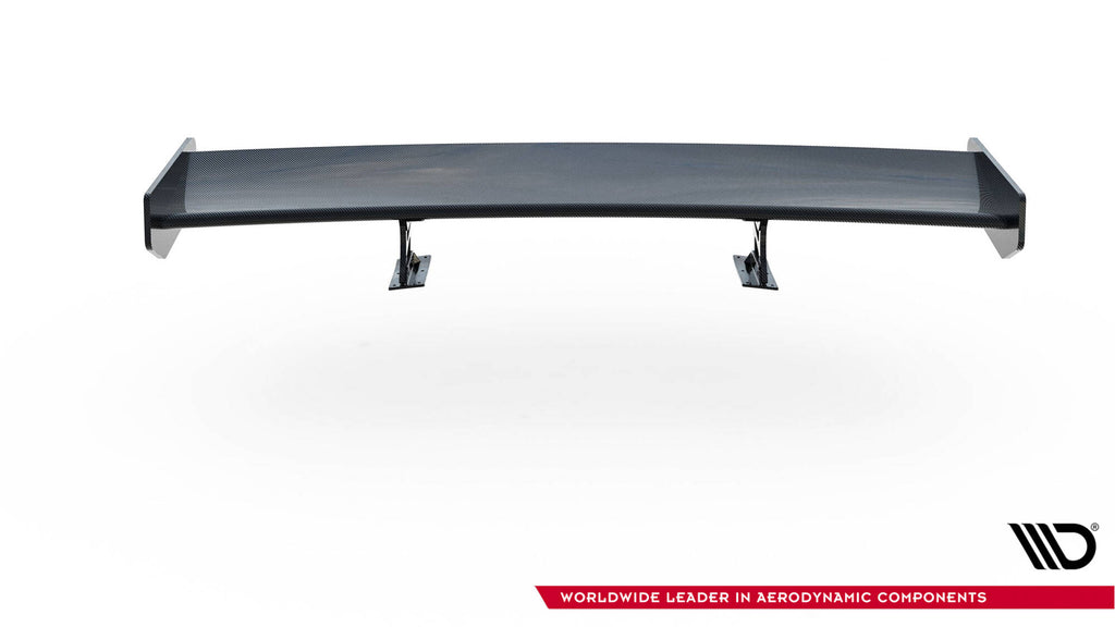 Carbon spoiler with internal brackets uprights audi a5 coupe 8t