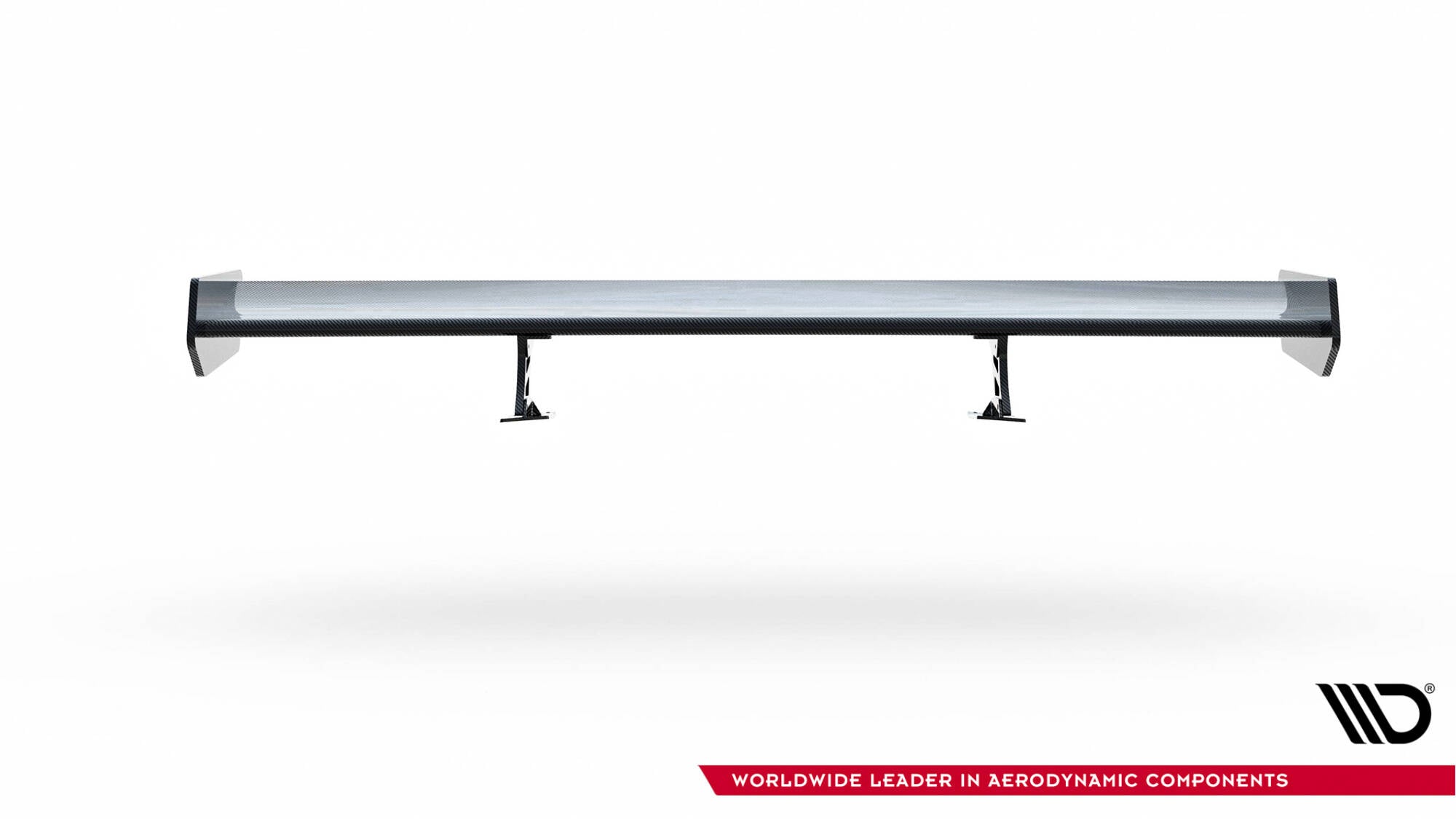 Carbon spoiler with internal brackets uprights audi a5 coupe 8t