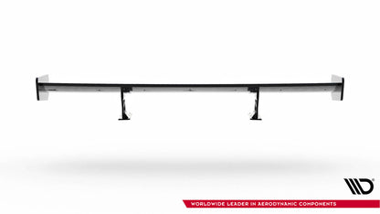 Carbon spoiler with internal brackets uprights bmw 3 coupe e46