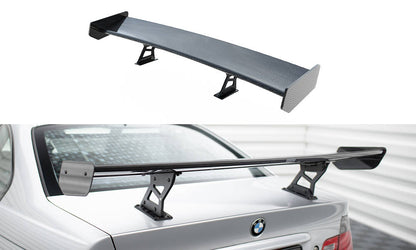 Carbon spoiler with internal brackets uprights bmw 3 coupe e46
