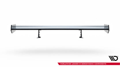 Carbon spoiler with internal brackets uprights bmw 3 coupe e46