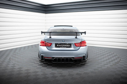 Carbon spoiler with internal brackets uprights bmw 4 f32 / 4 f32 m-pack coupe