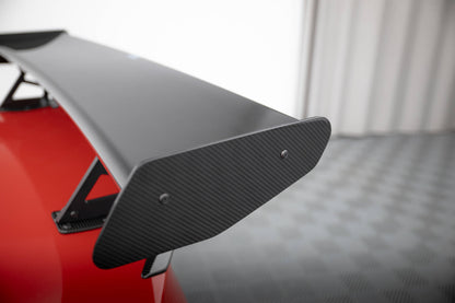 Carbon spoiler with internal brackets uprights bmw m2 g87