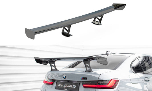 Carbon Spoiler with Internal Brackets Uprights BMW M3 G80 / M340i G20 / 3 M-Pack G20 / 3 Standard G20
